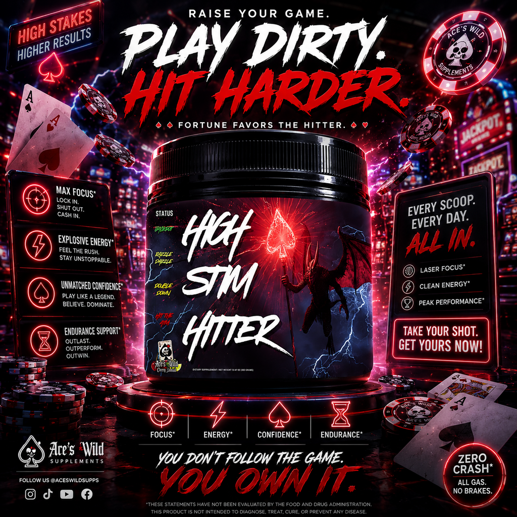 High Stim Hitter Extreme Preworkout 40/20 Servings