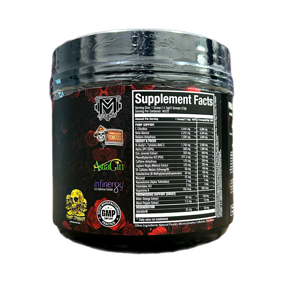 Stim Massacre Extreme Preworkout 40/20 Servings
