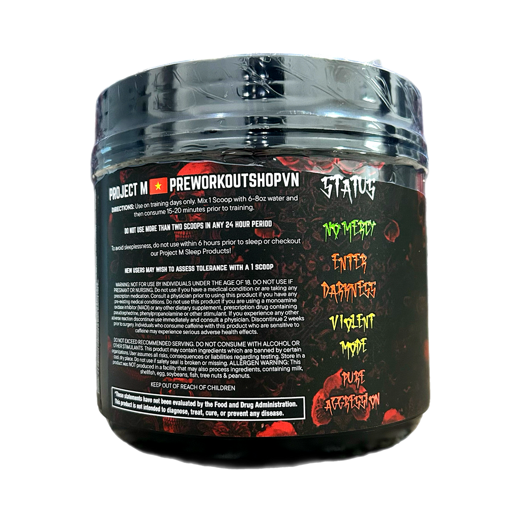 Stim Massacre Extreme Preworkout 40/20 Servings