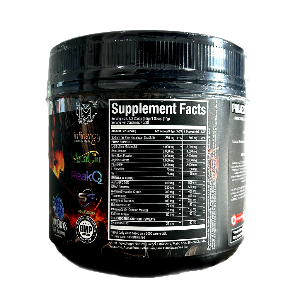 Godslayer Extreme Preworkout 40/20 Servings